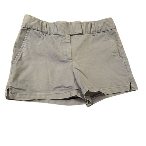 Loft Women's Blue Casual Tan Shorts Size 4 - Picture 1 of 7